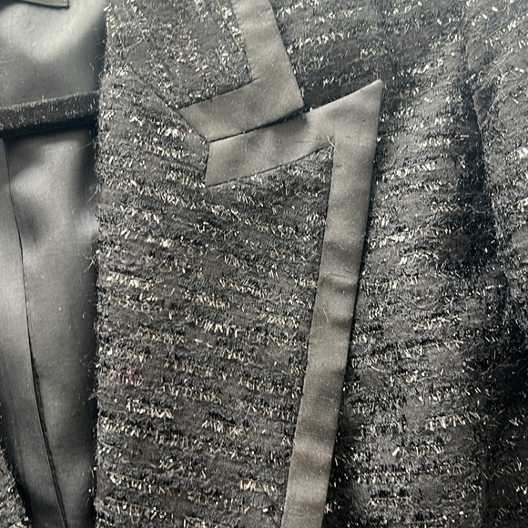 Black Shimmer festive blazer. Dana Bachman - Picture 4 of 4